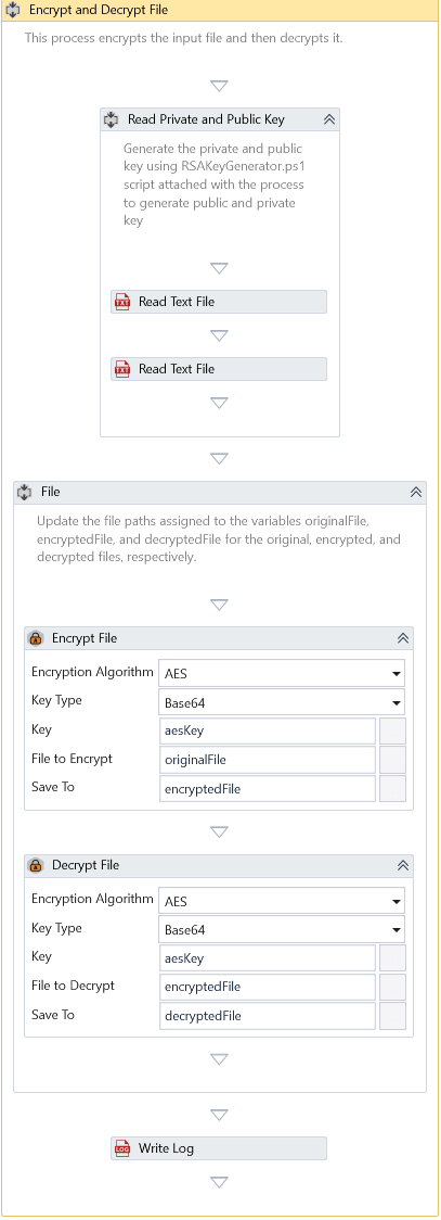 Encrypt File Example