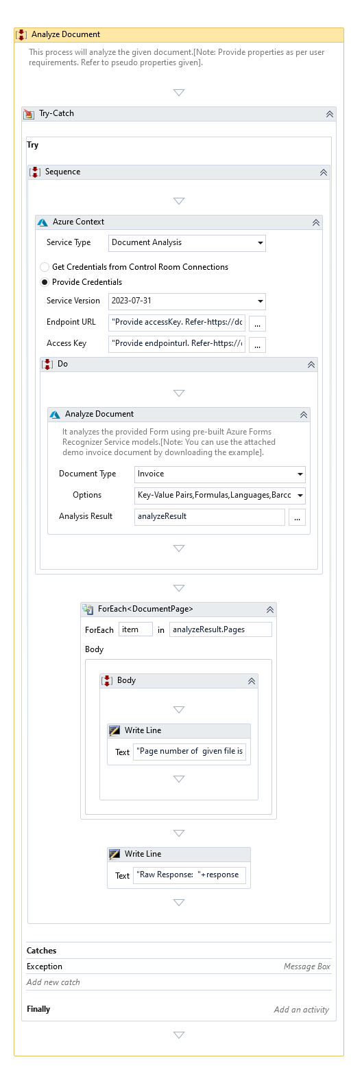 Analyze Document