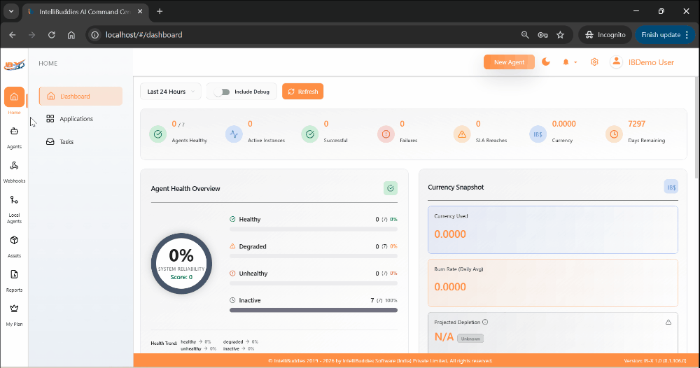 Application Tab