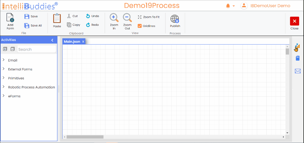 BPA Designer form data creation and usage