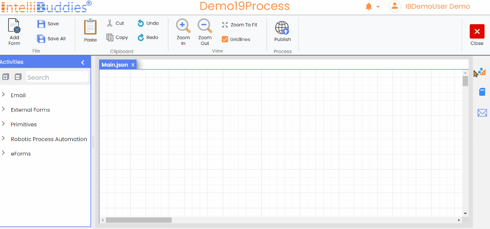 BPA Designer export form