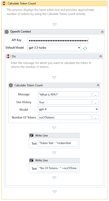 Calculate Token Count