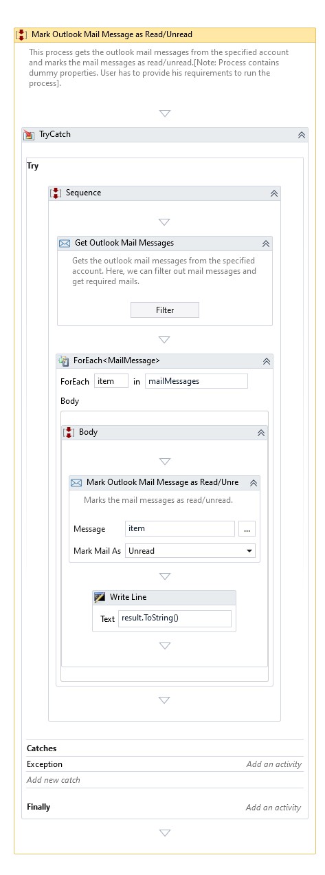 Get Outlook Mail Message