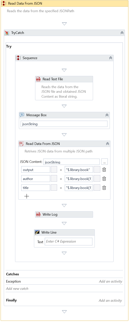 Read Data from JSON