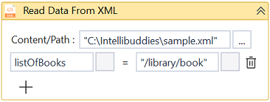 Read Data from XML
