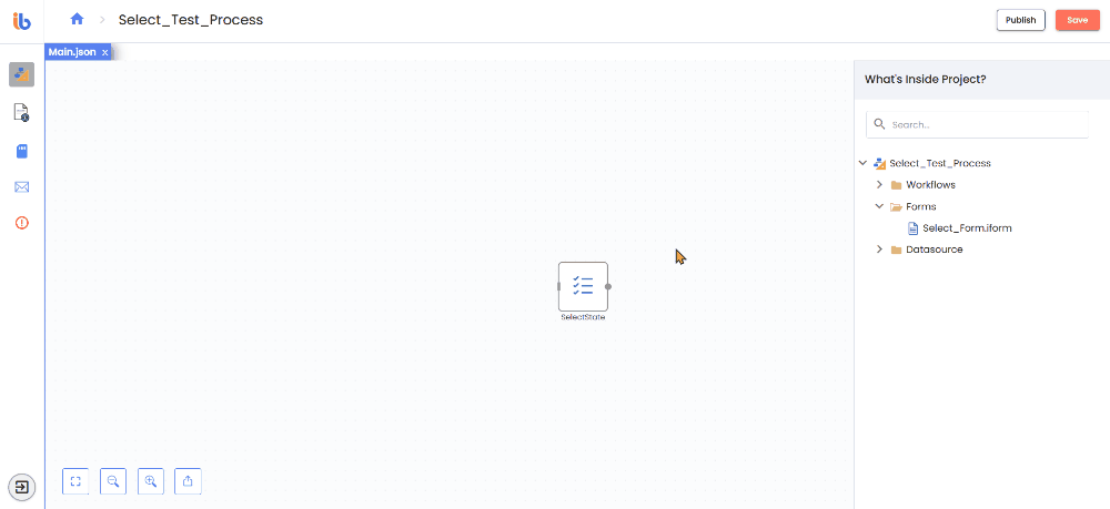 Datasource in Process Data Drawer