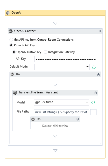 Transient File Search Assistant