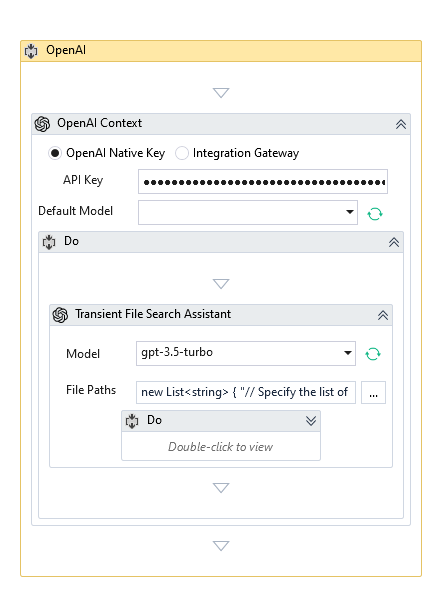 Transient File Search Assistant