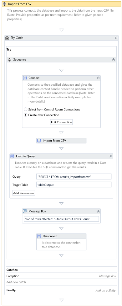 Import From CSV